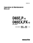 OMM Dozzer Komatsu D65P-12